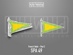 Kitsworld SAV Sticker - French Units - SPA 49 